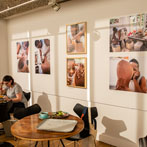 International Ceramics Festival 2019 - Aberystwyth. My exhibition of pictures of Magdalene Odundo